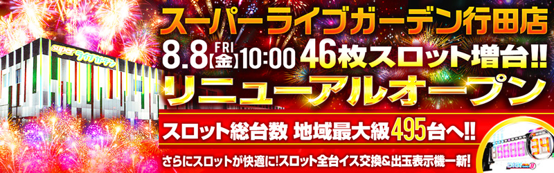 スーパーライブガーデン行田店
