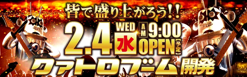 クァトロブーム開発