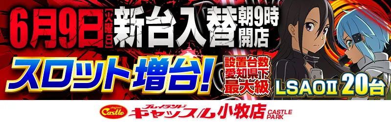 プレイランドキャッスル小牧店