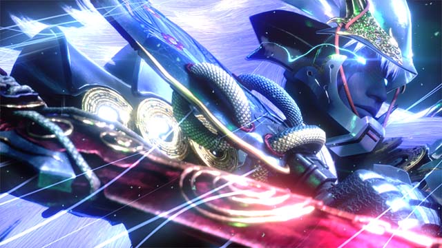 スマスロ新鬼武者2AT終了画面