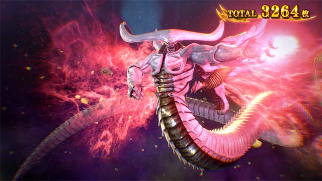 スマスロ新鬼武者3AT中幻魔京バトル