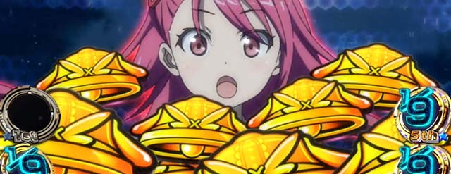 プリズムナナスマスロST小役告知モード演出