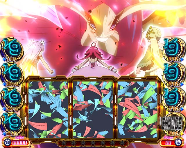 プリズムナナスマスロSTフリーズ告知モード演出