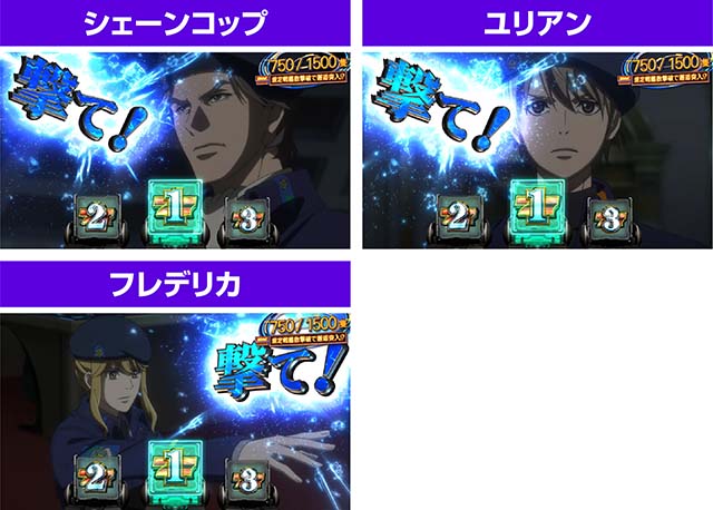 銀河英雄伝説DieNeueTheseスマスロ銀英伝GSC中の演出