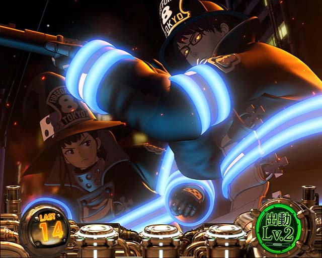 Lパチスロ炎炎ノ消防隊2スマスロ炎炎2ST中のステージ