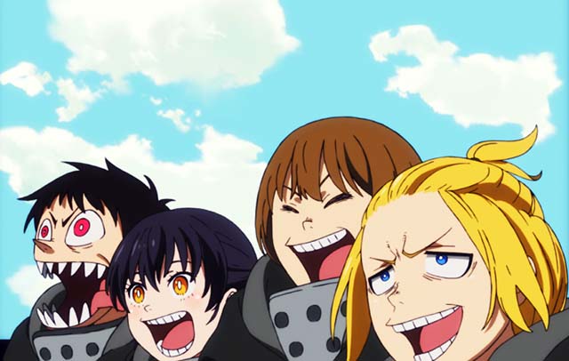 Lパチスロ炎炎ノ消防隊2スマスロ炎炎2ボーナス終了画面