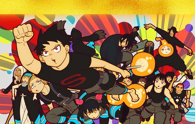 Lパチスロ炎炎ノ消防隊2スマスロ炎炎2ボーナス終了画面