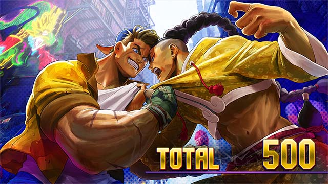 スマスロ ストリートファイター6ボーナス終了画面