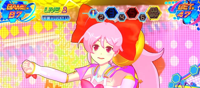 Ｌすーぱぁびん娘スマスロスーパービンコAT中のステージ