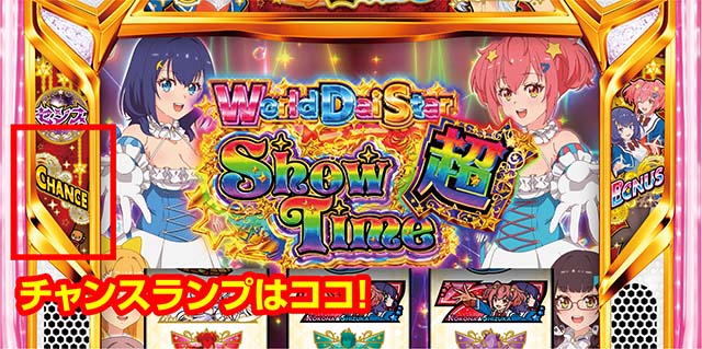 スロットワールドダイスタースマスロセンス覚醒