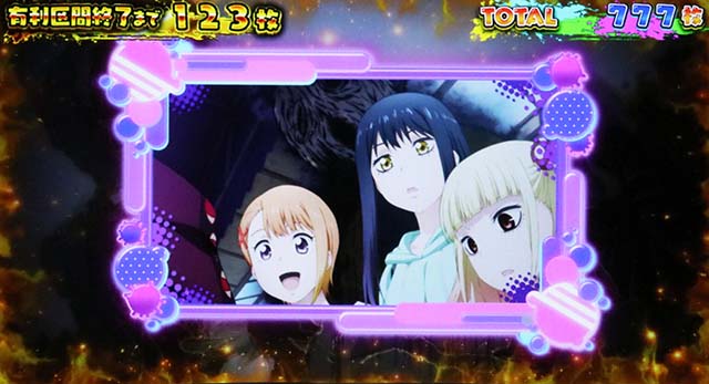 パチスロ見える子ちゃんスマスロエンディング中のレア役