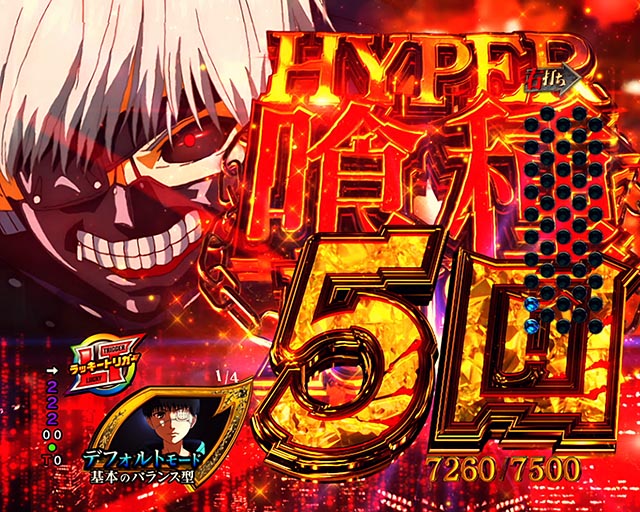 ぱちんこ・東京喰種・HYPER喰種RUSH