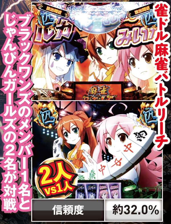 CR麻雀物語2〜めざせ！雀ドル決定戦！〜299ver.（パチンコ）スペック
