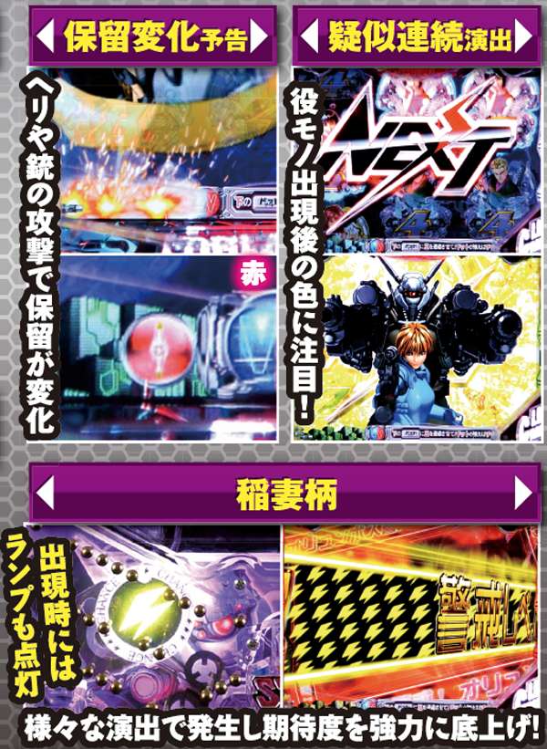 CR APPLESEED MR4-VE（パチンコ）スペック・保留・ボーダー・期待値・攻略