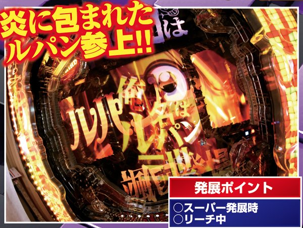 CRルパン三世 I'm a Super hero（パチンコ）スペック・保留・ボーダー