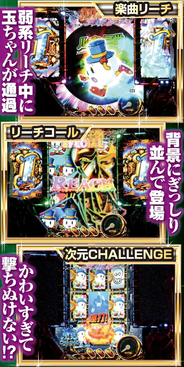 CRルパン三世 I'm a Super hero（パチンコ）スペック・保留・ボーダー