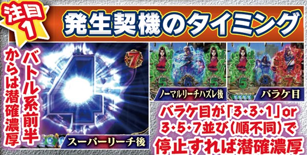 北斗6天翔百裂通常時・カサンドラチャンス期待度