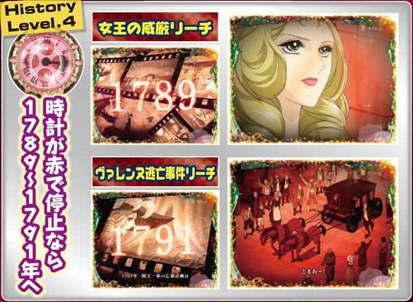 CRベルサイユのばら 遙かな時を超えてFA（パチンコ）スペック・保留