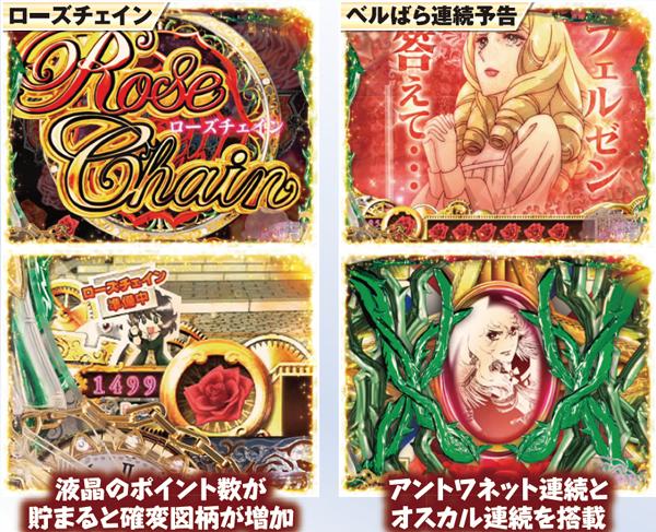 CRベルサイユのばら 遙かな時を超えてFA（パチンコ）スペック・保留