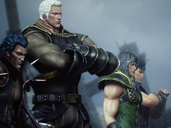 北斗無双通常時演出・四兄弟リーチ運命の女