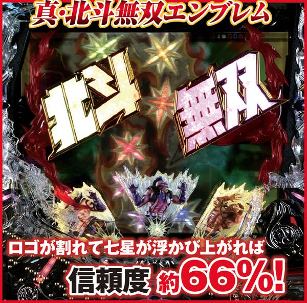 北斗無双通常時演出信頼度・真・北斗無双エンブレム
