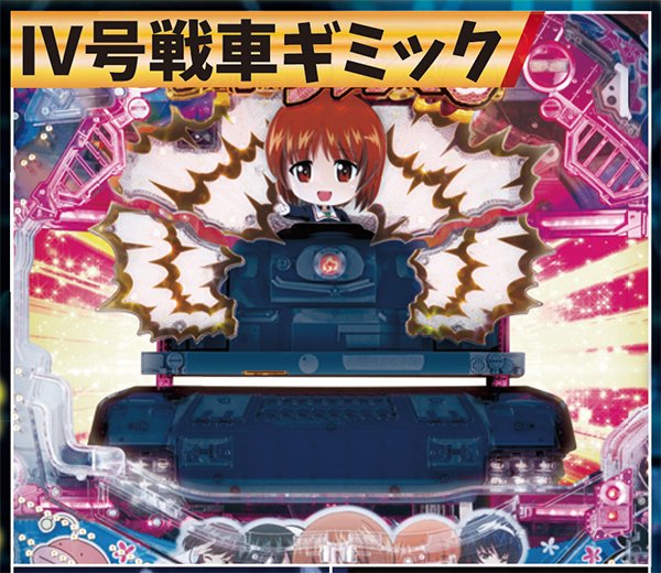 CRガールズ&パンツァー319ver.（パチンコ）スペック・保留・ボーダー