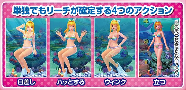 スーパー海物語マリンモード・仕草予告