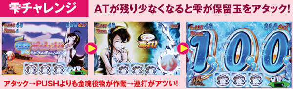 サラ番雫AT中・上乗せ演出