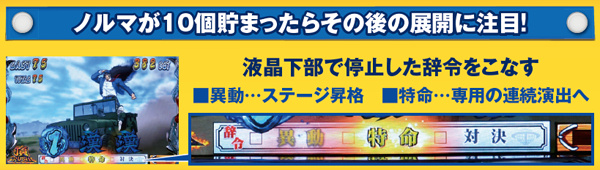 サラ番轟AT・ポイント解説