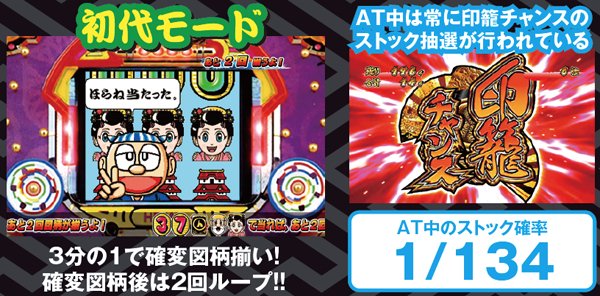 黄門ちゃま喝AT中初代モード