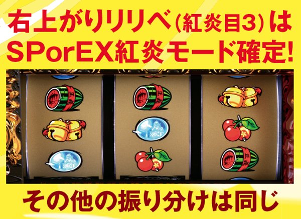 黄門ちゃま喝右上がりリリベの出目