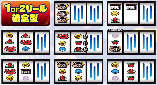 ハナビリーチ目(1or2確定型)