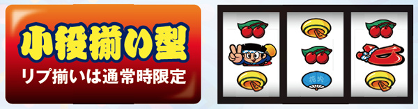 ハナビリーチ目(小役揃い型/リプレイ揃いは通常時限定)