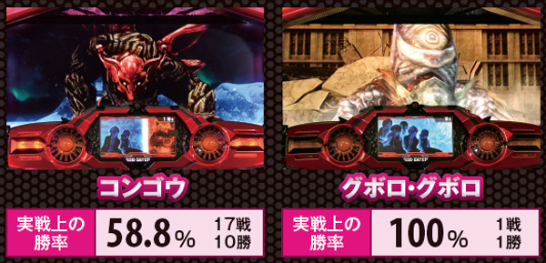 ゴッドイーター通常時・殲滅モード中・勝利期待度