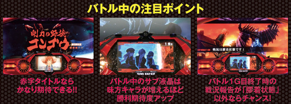 ゴッドイーター通常時・殲滅モード中・勝利期待度
