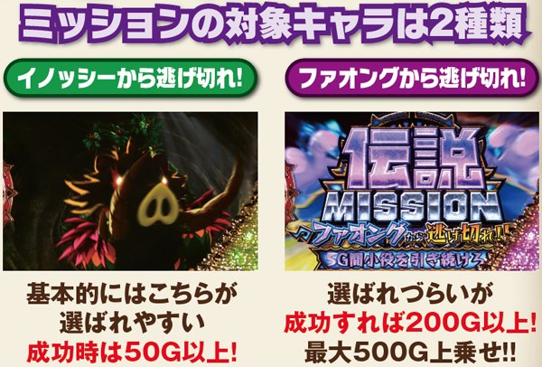 秘宝伝伝説・伝説ミッション・基本解説