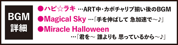 マジハロ5ART残りストック数示唆・ART中特殊BGM
