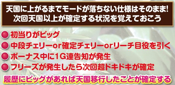 沖ドキトロピカルモード移行の法則