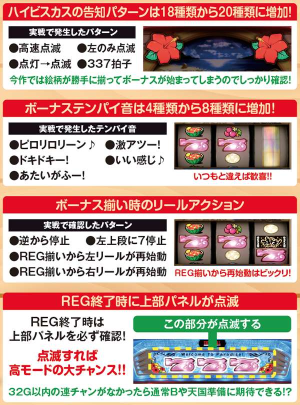 沖ドキ！トロピカル（パチスロ）設定判別・天井・ゾーン・解析