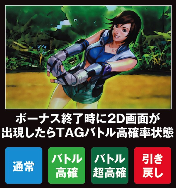 パチスロ鉄拳3rdエンジェルVer.（パチスロ）設定判別・天井・ゾーン