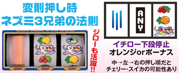 ゲッターマウス（パチスロ）設定判別・天井・ゾーン・解析・打ち方・ヤメ時