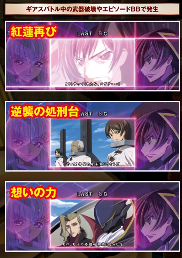 コードギアスR2エピソード・発生条件