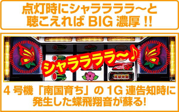 南国物語SPECIAL（パチスロ）設定判別・天井・ゾーン・解析・打ち方