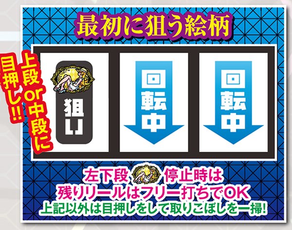 偽物語a打ち方・忍絵柄狙い