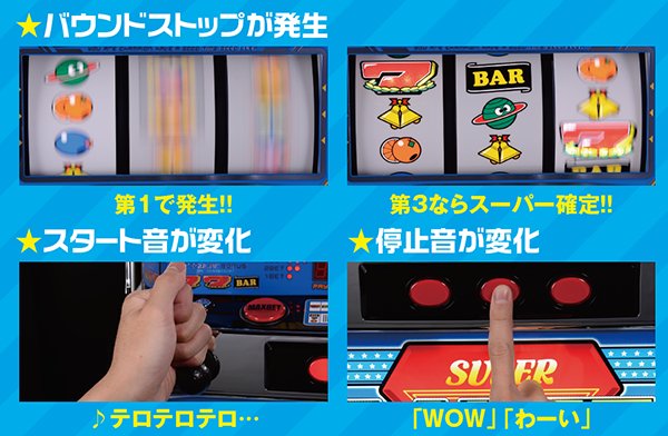 スーパープラネットデラックス（パチスロ）設定判別・天井・ゾーン
