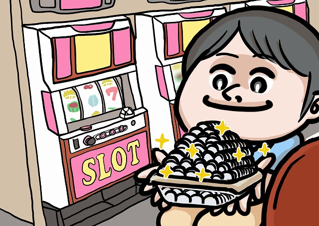 パチスロ ドル箱 カチ盛り