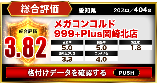 メガコンコルド999+Plus岡崎北店