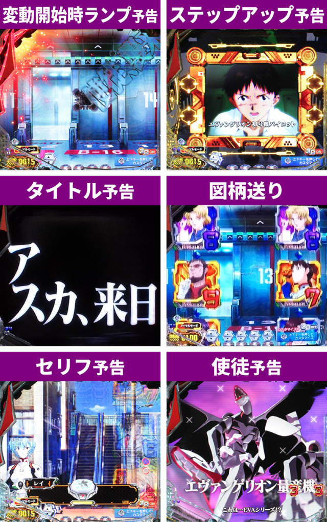 エヴァ未来通常時大当り