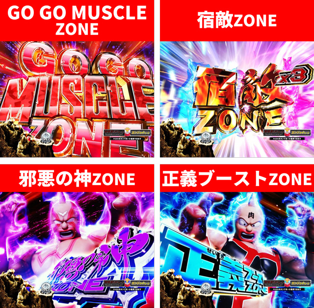 キン肉マン3通常時大当り