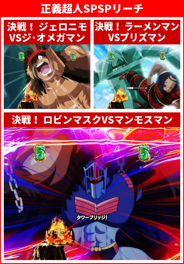 キン肉マン3通常時大当り